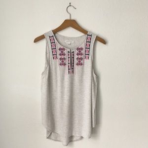 Boho Stitched Embroidery Blouse